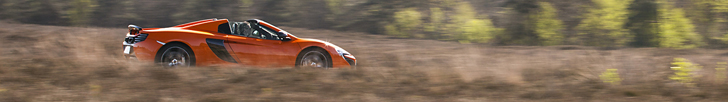 Conduzido: McLaren 650S Spider