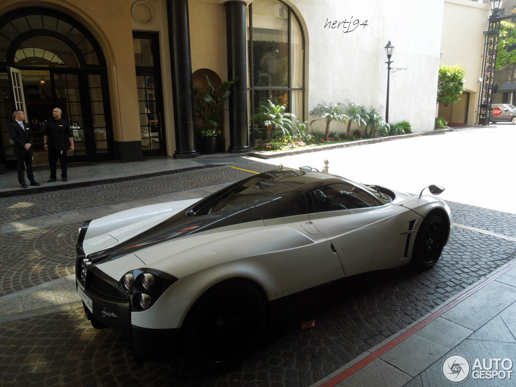 First Pagina Huayra is spotted in the States!