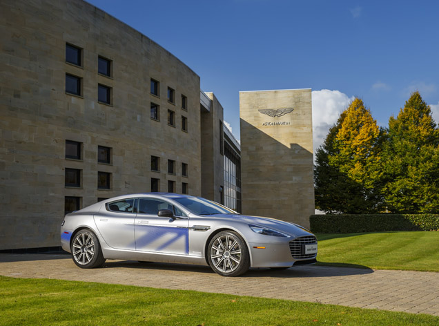 Aston Martin Rapide wil alleen maar stroom