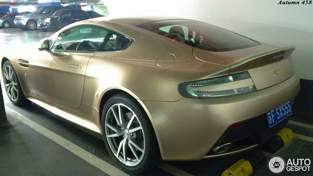 Limited V8 Vantage Dragon 88 Limited Edition spotted in China